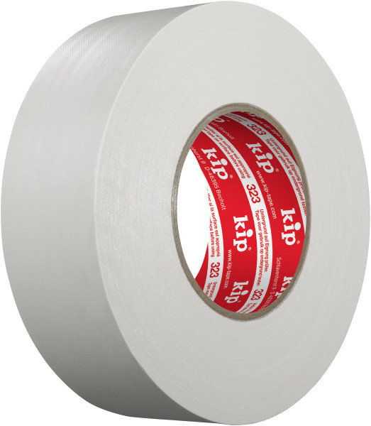 Kip 323-55 Cloth Gaffers Tape white matte 50mm x 50m