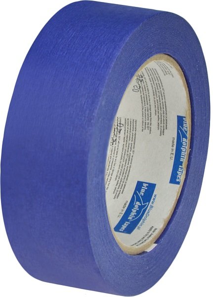 3-Pack Dolphin Blue Painters Masking Tape 1.88-Inches x 60 Yards 