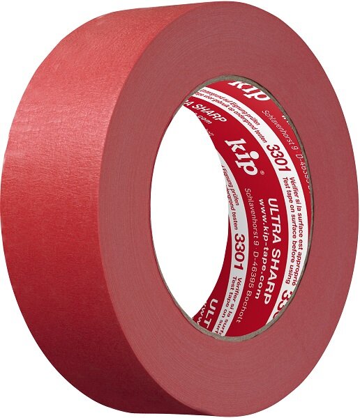 Kip 3301-36 ULTRA SHARP Masking Tape red 36mm x 50m