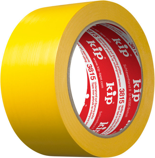 Kip 3815-15 PVC Protective Tape yellow 50mm x 33m