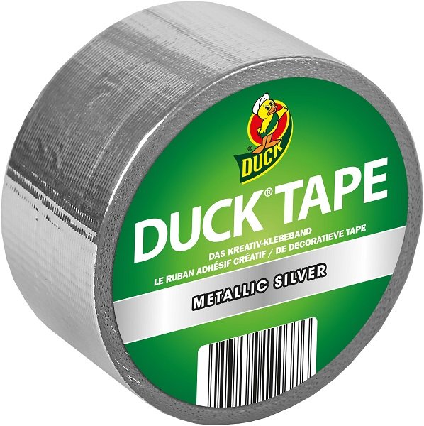 Duck Tape 100-37 Cloth Duct Tape Silver 48mm x 9,1m