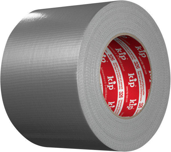Kip 326-10 Cloth Duct Tape silver 100mm x 50m