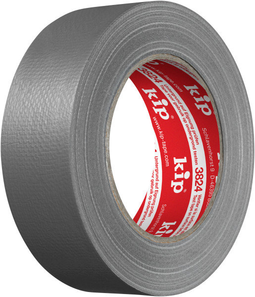 Kip 3824-38 Cloth Duct Tape silver 38mm x 50m